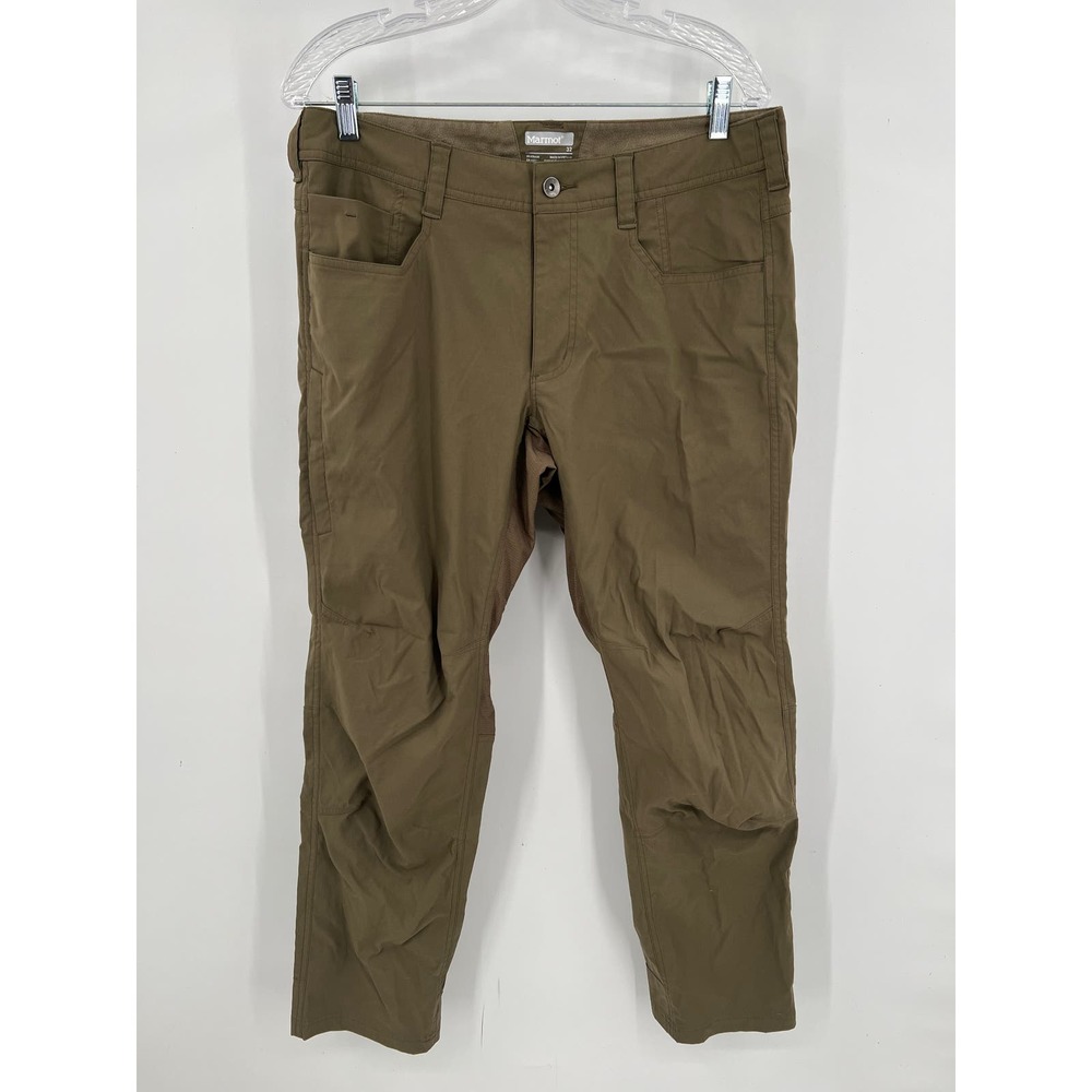 Marmot women's olive green quick dry pants RN 79448  CA 32277 size 32